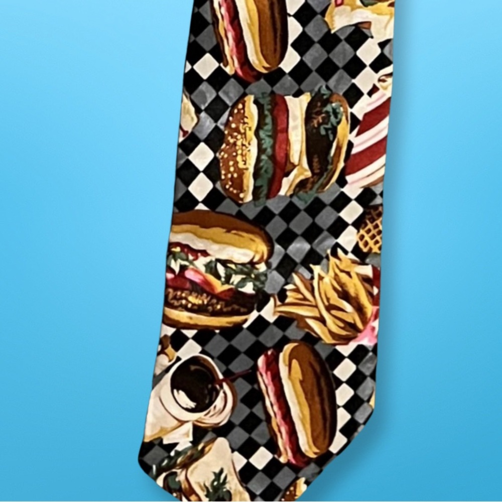 Vintage A. Rogers Formal Neck Tie - Foodie